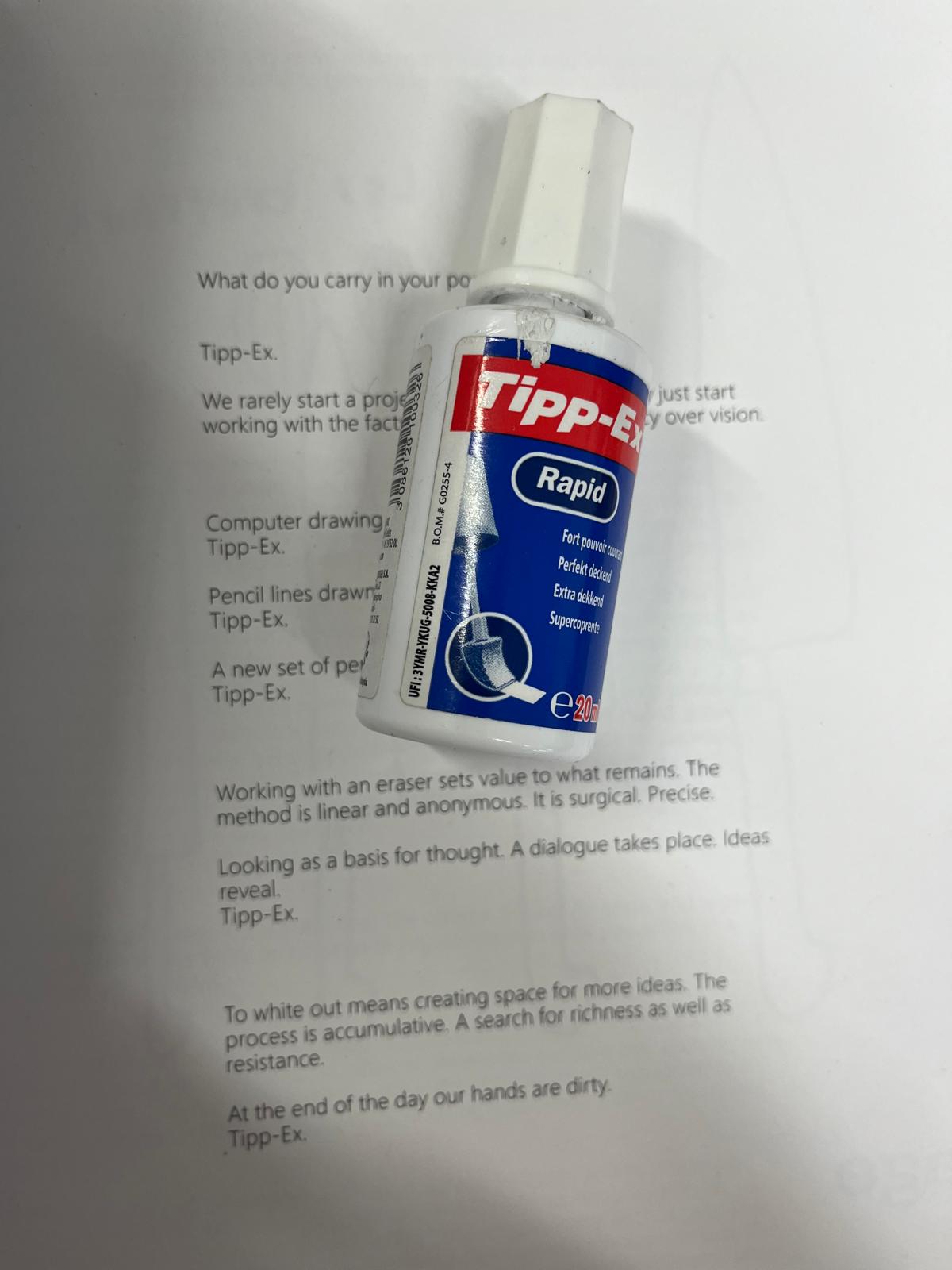 What do you carry in your pocket?