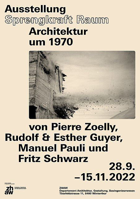 Austellung "Sprengkraft Raum"